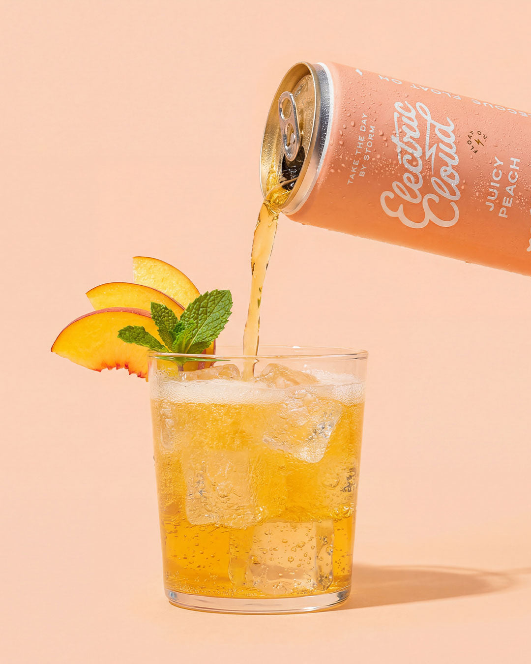 Juicy Peach – Electric Cloud - Naturally Lifted With CBD & Adaptogens™