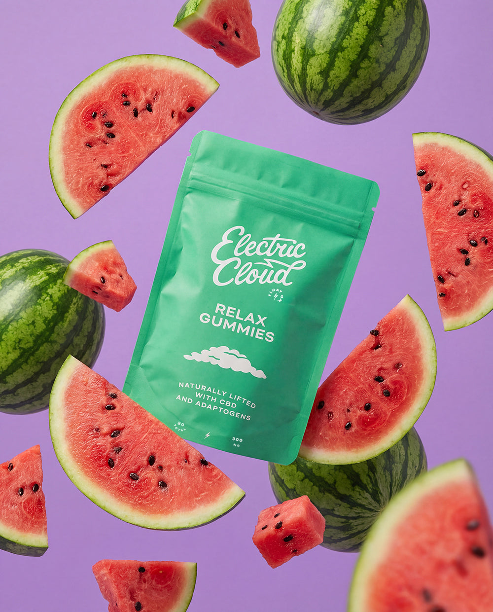 Relax Gummies – Electric Cloud - Naturally Lifted With CBD