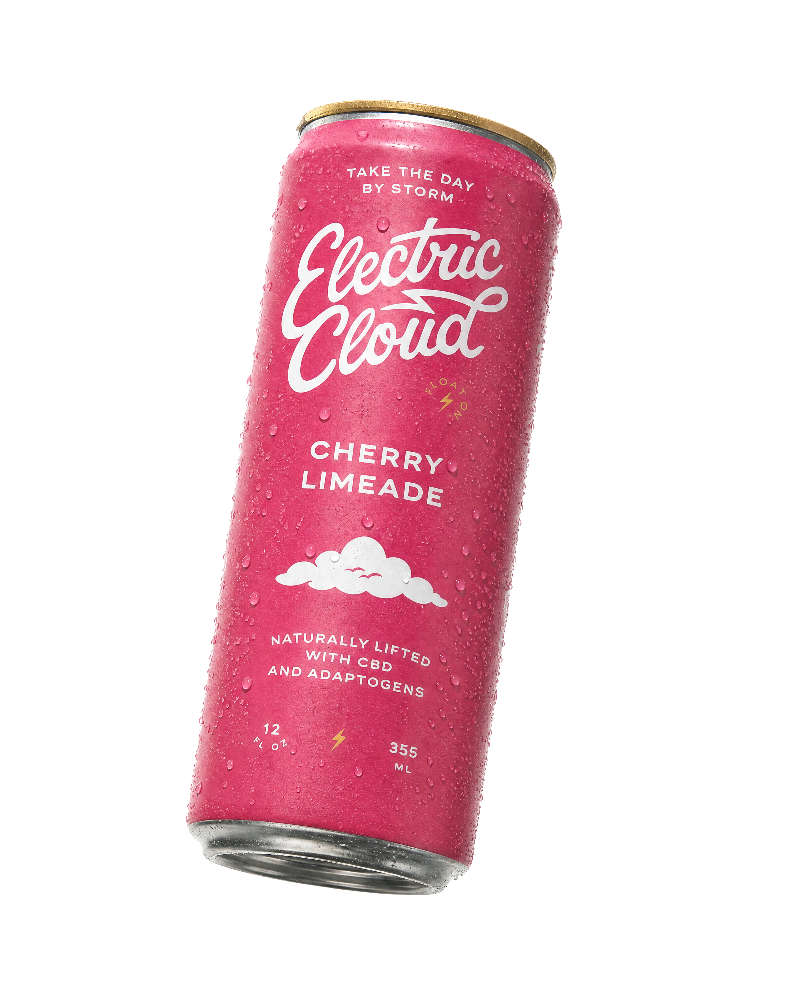 Electric Cloud Cherry Limeade can — hero shot