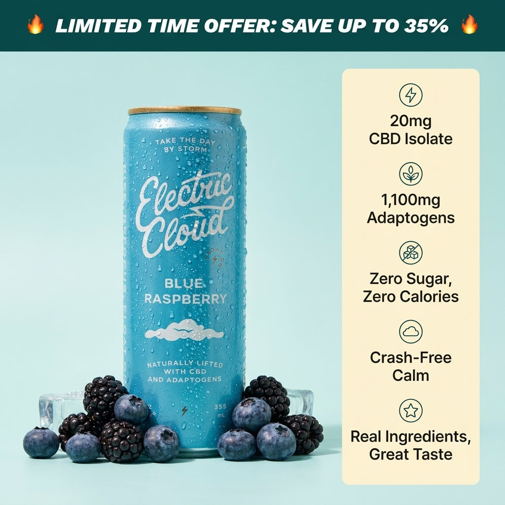 Electric Cloud Blue Raspberry — Limited Time Offer Save Up To 35%