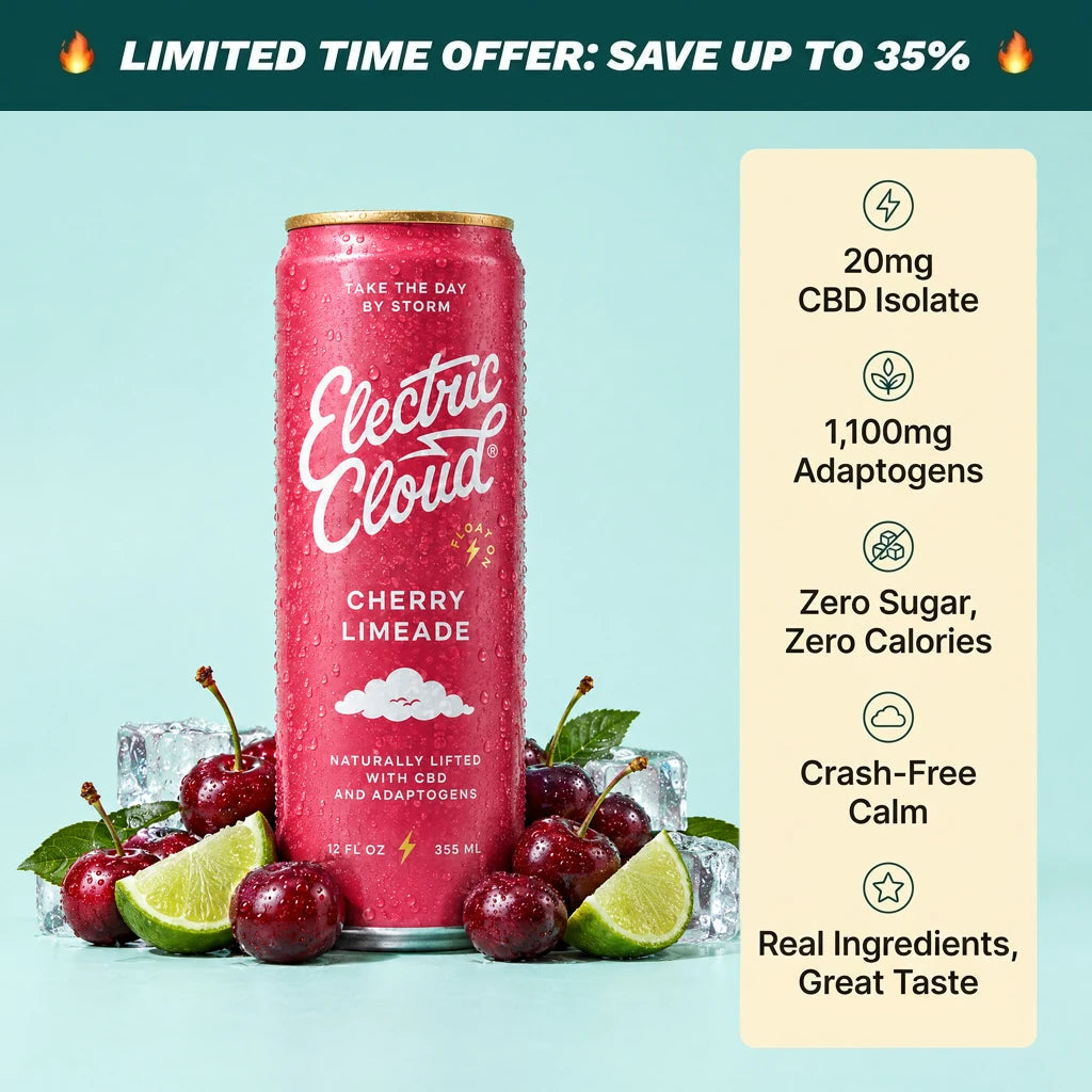 Electric Cloud Cherry Limeade, Limited Time Offer Save Up To 35%