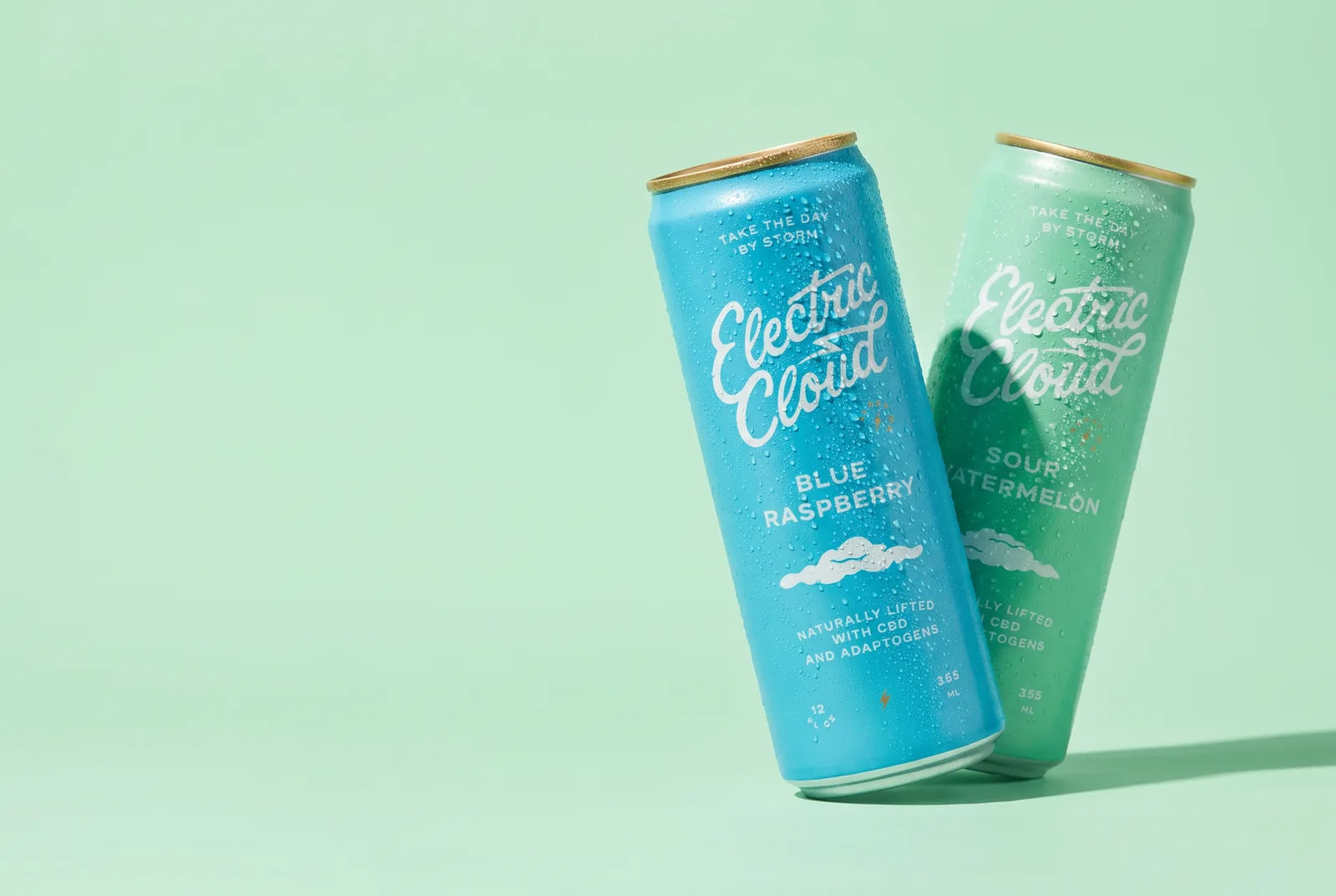 Blue Raspberry + Sour Watermelon Electric Cloud cans